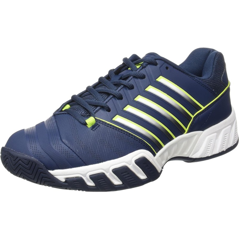 K-Swiss Men’s Bigshot Light 4 Tennis Shoe(Moonlit Ocean/White/Love Bird ...