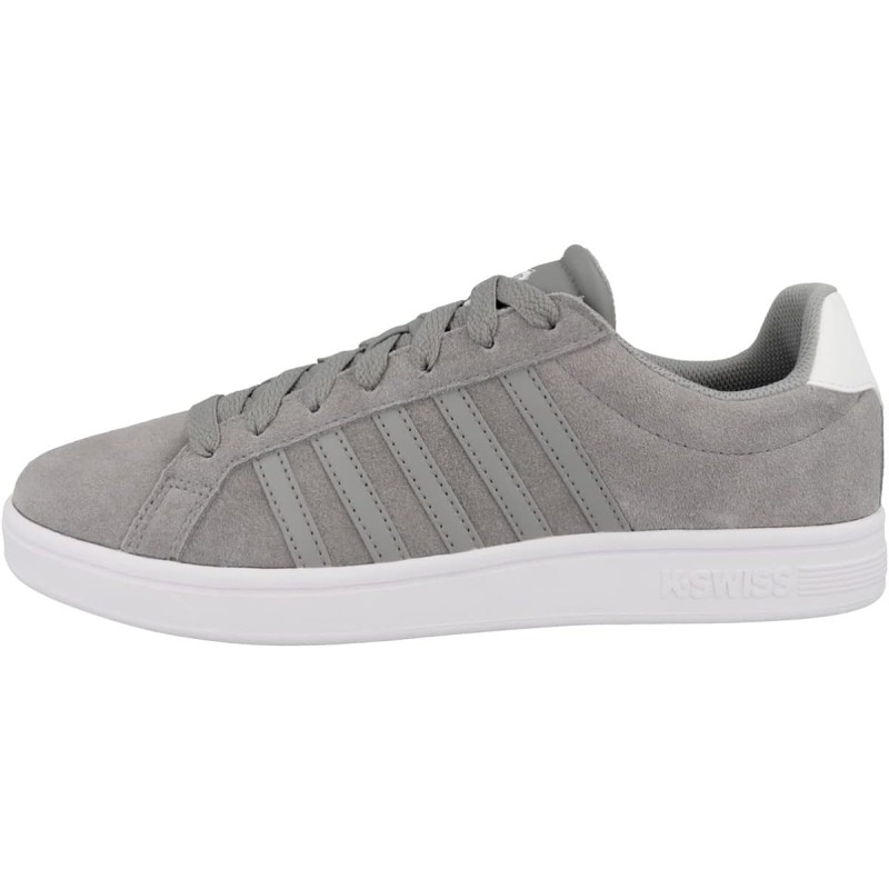 K-Swiss Men’s Court Tiebreak Sneaker(Wild Dove/White) - K-Swiss ...